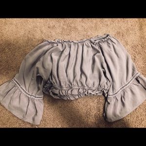 Off the shoulder blouse